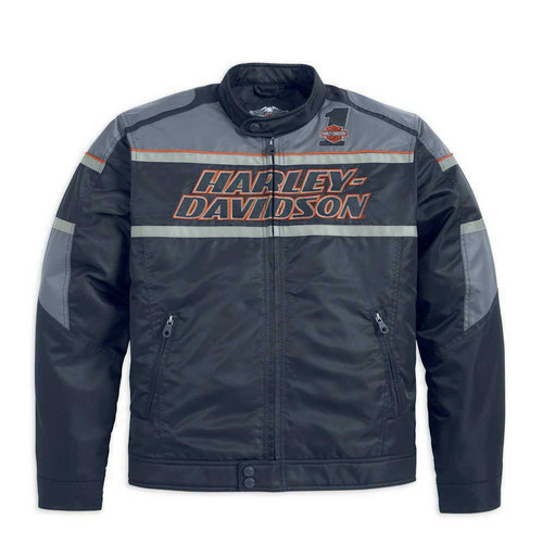 Harley-Davidson® Men's Rumble Nylon Outerwear Jacket 98526-13VM