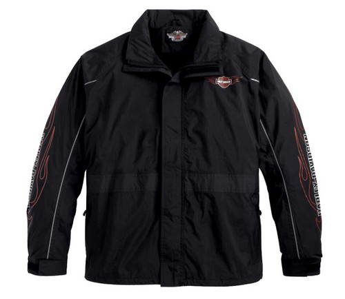 Harley-Davidson® Men's Rain Suit, Ride Ready Packable Suit