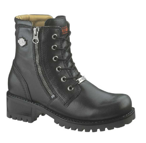Harley-Davidson® Women's Alysa Black Leather 5.5-Inch Motorcycle