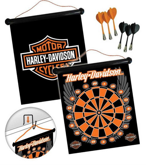 Harley-Davidson® Magnetic Dartboard 66947 - Wisconsin Harley-Davidson Harley-Davidson® Magnetic Dartboard 66947 - Wisconsin Harley-Davidson