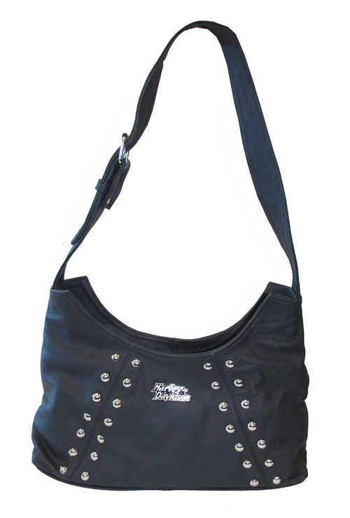 Harley-Davidson® Women's Ombre Effect Studded Leather HOBO Purse - Gre –  Bundaberg Harley-Davidson