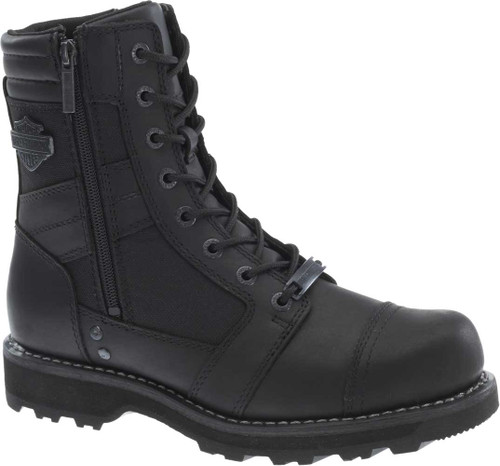 和*ー様 Harley-Davidson ブラック レザーブーツ Harley-Davidson® Men's Boxbury 7-Inch Blacked-Out Motorcycle Boots