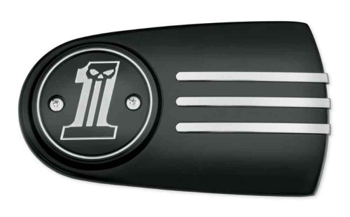 Harley-Davidson® Dark Custom #1 Skull Air Cleaner Trim Fit Softail