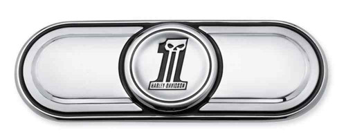 Harley-Davidson® Number One Skull Transmission End Cover Trim
