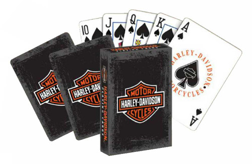 harley davidson limited edition playing cards Harley-Davidson Motorcycles 95th Anniversary Collectible Tin & Toys Perfect for game nights Harley-Davidson Rustic Bar & Shield
