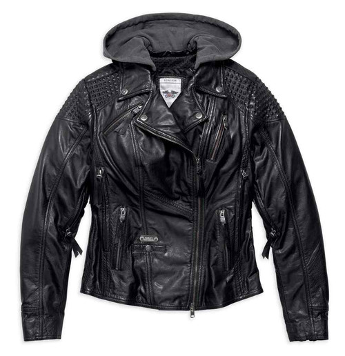 Harley-Davidson® Womens Triple Vent System Mantle Leather Biker