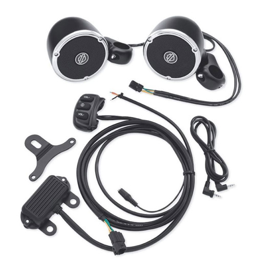 Harley-Davidson® Boom! Audio Cruise Amp & Speaker Kit, Black