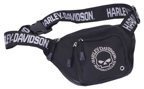 Harley-Davidson Embroidered Willie G Skull Crossbody Purse w