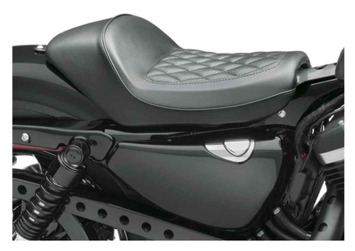 Harley-Davidson Cafe Solo Rider Seat, Fits '10-later XL Models 52000260 -  Wisconsin Harley-Davidson