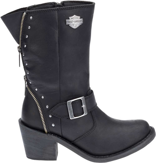 Harley-Davidson® Women's Rosanne 8-Inch Waterproof Black
