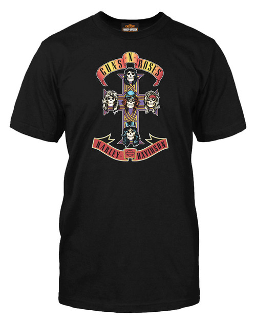 T*9様 GUNS N' ROSES ハーレーダビットソン　Tシャツ ブラック 30298540__1__95250.1769254519.