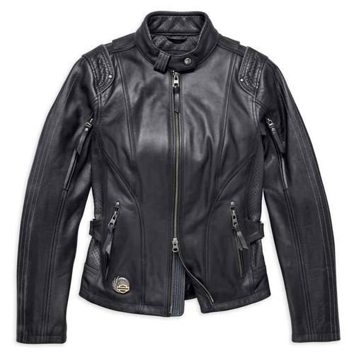 Harley-Davidson® Women's 115th Anniversary Leather Jacket