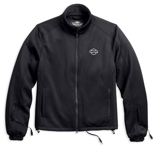 Harley-Davidson® Men's Heated BTC 12V Full-Zip Jacket Liner, Black