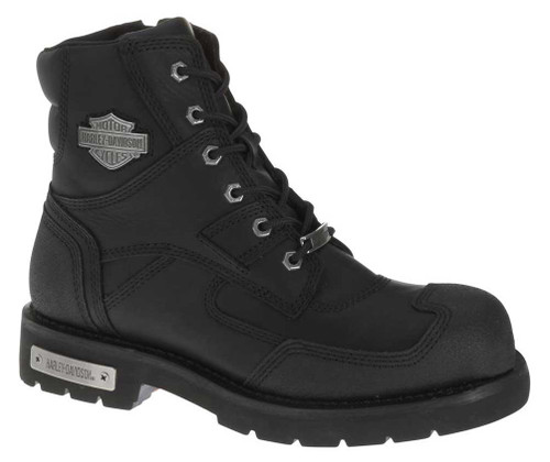 Harley-Davidson® Men's Zak 6-Inch Black Safety Toe Motorcycle