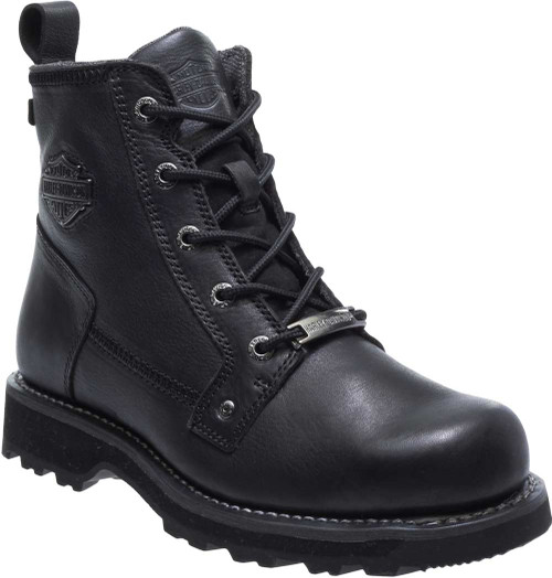 Harley-Davidson® Men's Griggs 5.5-Inch Black Leather Motorcycle