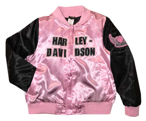 Empowering Pink Graffiti Women's Bomber Jacket XL / Black & Pink