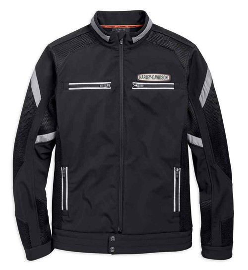 Harley-Davidson® Men's Performance Soft Shell & Mesh Jacket