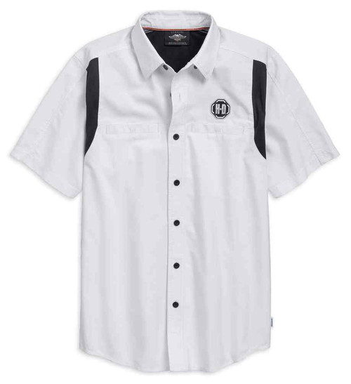 99189-19VM HARLEY-DAVIDSON/® Mens Performance Colorblock Shirt with CoolcoreTechnology