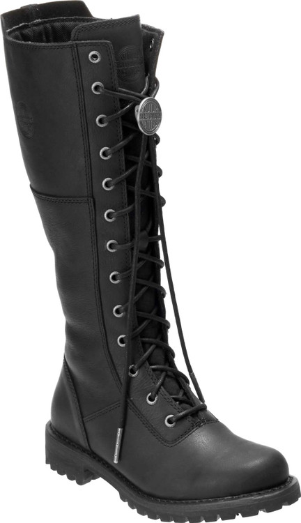 Harley-Davidson ☆ Walsen 8 inch Motocycle Boots Women's d84531__1__70523.1734745585.