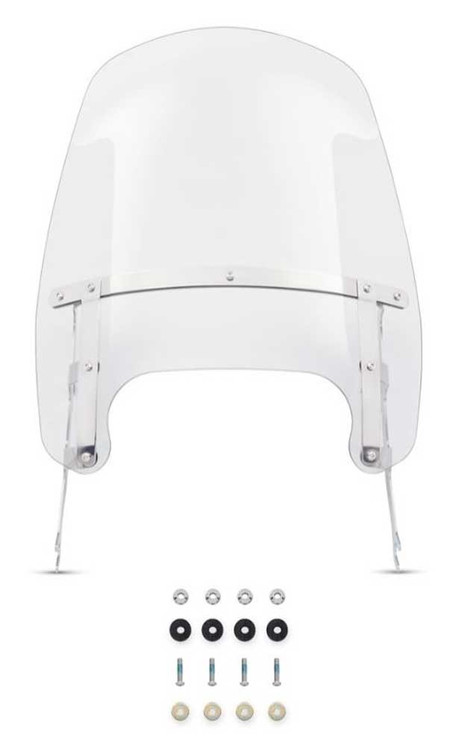 Harley-Davidson® Wind Splitter Detachable Compact 19 in. Windshield ...