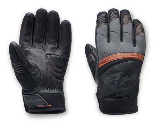 ハーレー　Ｍ　グローブ　メンズ　春・夏・秋　98151-20VM Harley-Davidson® Men's Killian Mixed Media Full-Finger Gloves