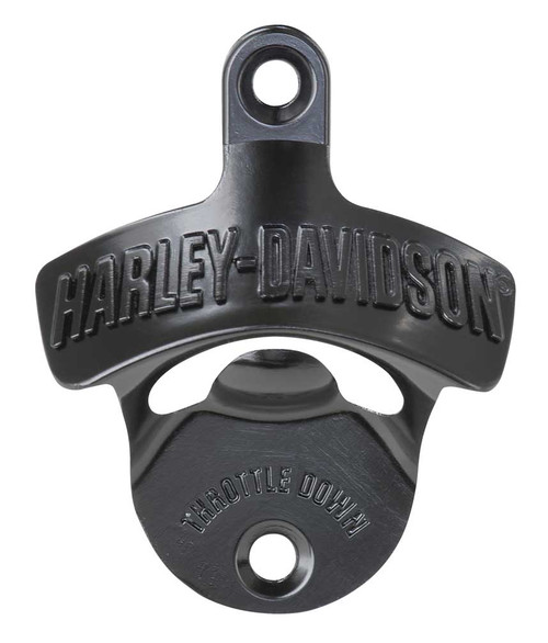 Harley-Davidson® Custom Throttle Down Wall Mount Bottle Opener