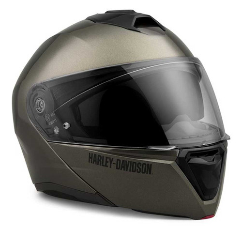 Harley-Davidson Men's Capstone Sun Shield II H31 Modular Helmet, Gray 98121-21VX - Wisconsin Harley-Davidson Harley-Davidson Men's Capstone Sun Shield II H31 Modular Helmet, Gray 98121-21VX - Wisconsin Harley-Davidson