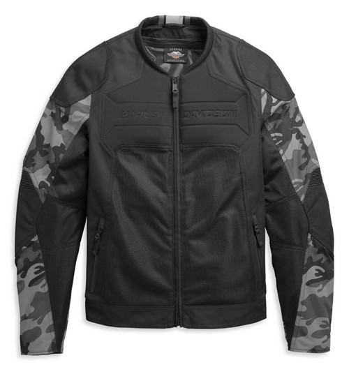 Harley-Davidson® Men's Brawler Camo Functional Riding Jacket