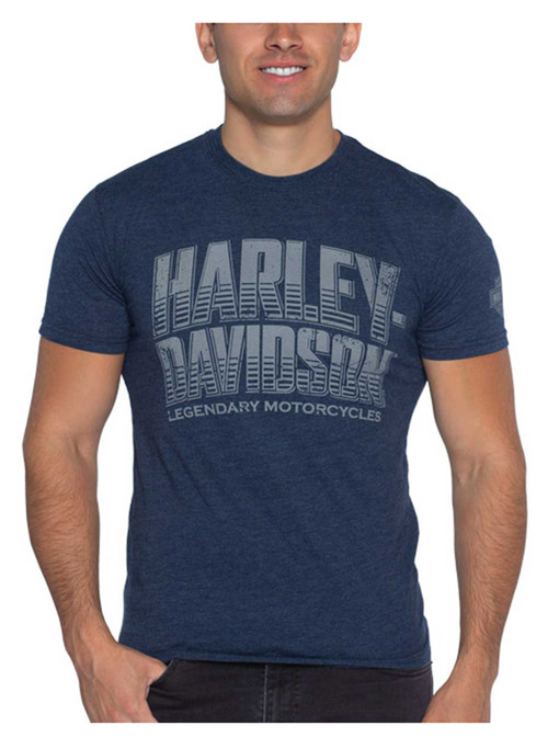 Harley-Davidson® Men's Nickel H-D Short Sleeve Poly-Blend T-Shirt