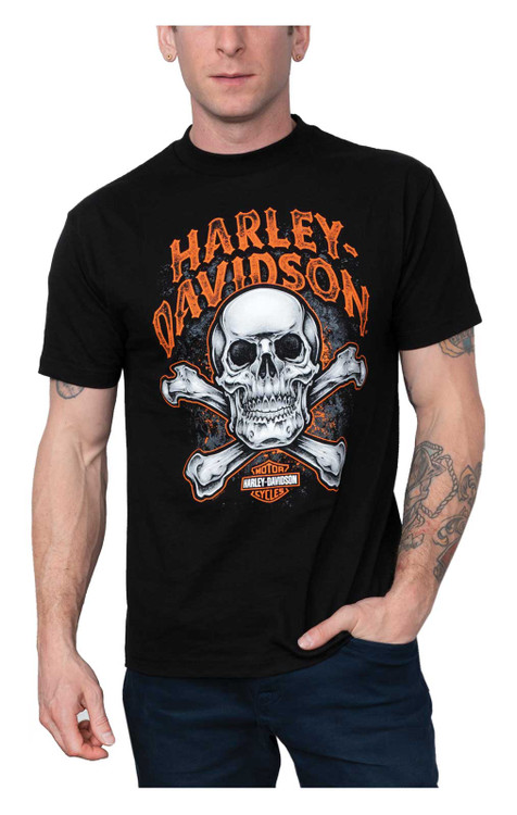 Harley-Davidson® Men's Skull Squad Short Sleeve Crew-Neck T-Shirt