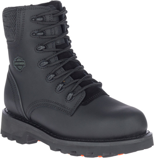 Harley-Davidson® Women's Landers 6-Inch Black Motorcycle Boots, D84757