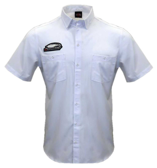 Harley-Davidson® Men's Screamin' Eagle Logo Vented Performance Shirt, White