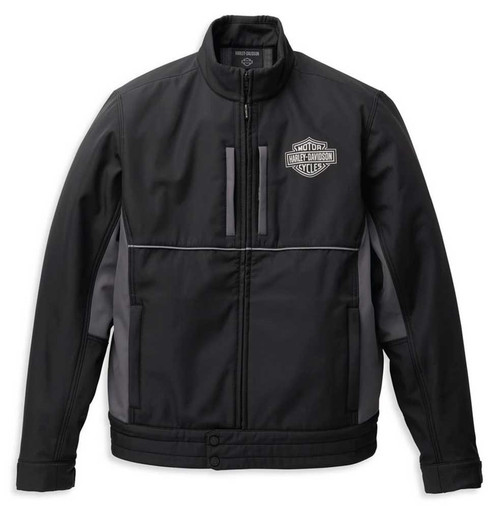 HARLEY-DAVIDSON スカルロゴジャケット ブラック Harley-Davidson® Men's Zippered Sweatshirt Jacket, Willie G