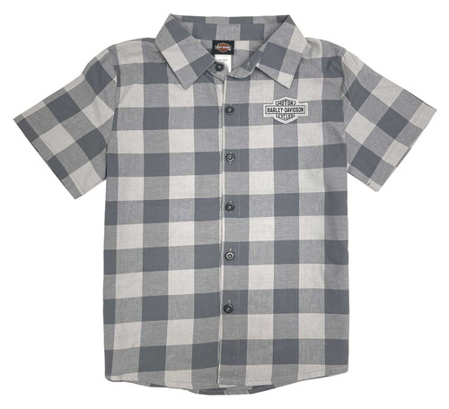 Harley-Davidson® Big Boys' Eagle Colorblocked Short Sleeve