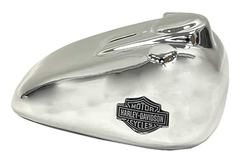 Harley-Davidson® Chrome Plated Ceramic Gas Tank Bank, Bar & Shield