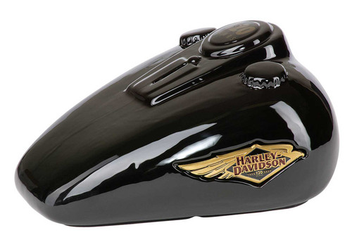 HARLEY-DAVIDSON ブラックタンク Harley-Davidson® Black Ceramic Gas Tank Bank 120th Anniversary