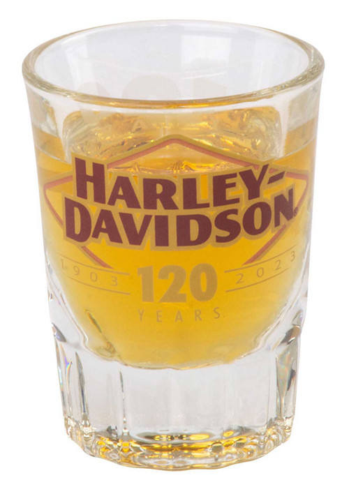 Harley-Davidson® 120th Anniversary Short Shot Glass, Limited