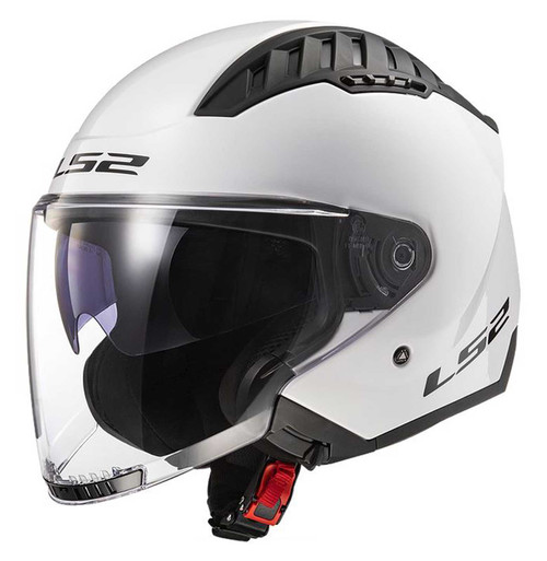 LS2 Helmets Copter Open Face Sun Shield Motorcycle Helmet - Solid