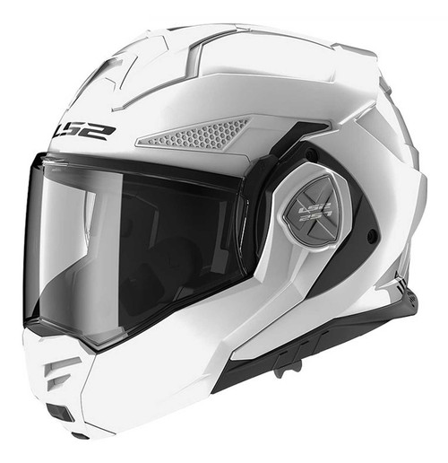 LS2 Helmets Advant X Modular Motorcycle Helmet w/SunShield - Gloss