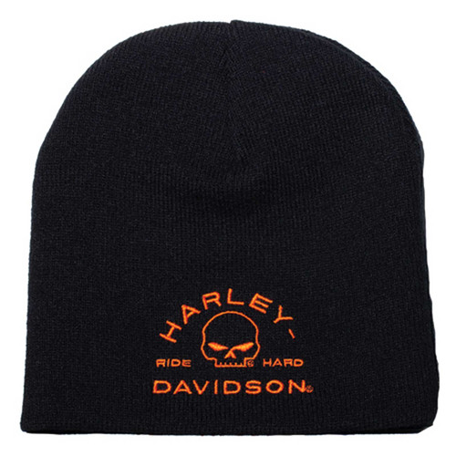 Harley-Davidson® Men's Embroidered Zone Willie G Skull Acrylic
