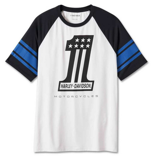 トップス 00's Harley-Davidson S/S Tee Harley-Davidson® Men's Ride On Crew-Neck Short Sleeve Cotton