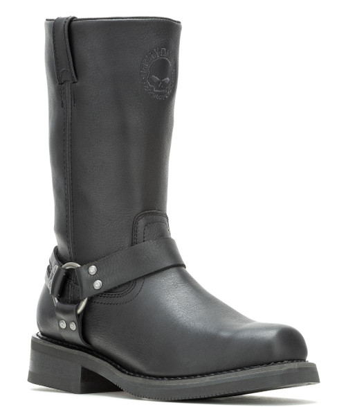 Harley-Davidson® Men's Hustin Skull Waterproof Motorcycle Boots