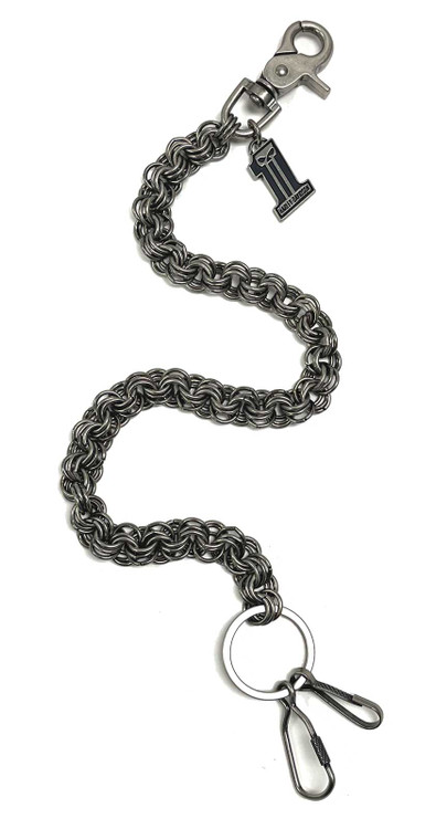 Harley-Davidson® Men's #1 Skull 24 inch Wallet Chain, Antique Nickel ...