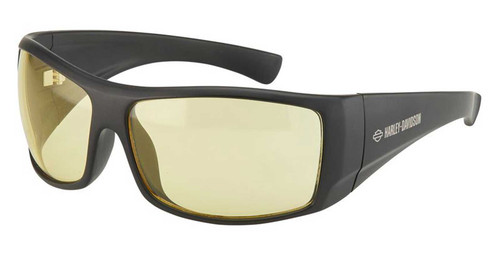 Harley-Davidson Men's Winborn Polycarbonate Lens Performance Riding Sunglasses in Black | HZ0012-01A