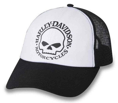 Harley-Davidson® Women's Willie G Skull Trucker Cap