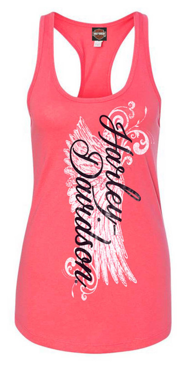 Harley-Davidson® Women's Road Diva Script Sleeveless Racerback