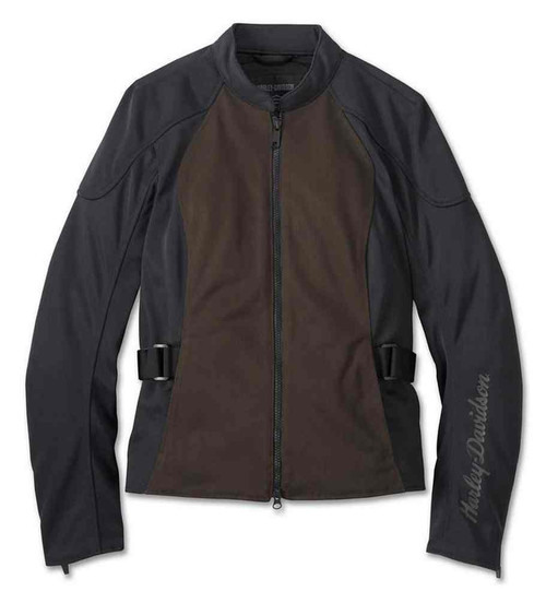 Harley-Davidson® Women's Zephyr 2.0 Mesh Riding Jacket - Black