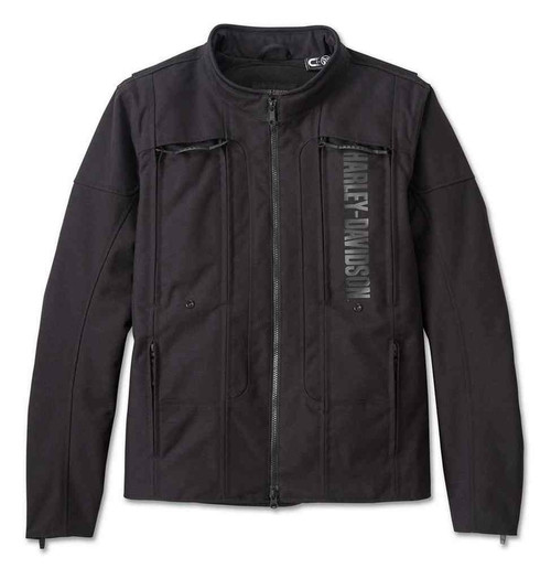 Harley-Davidson® Men's Glide Switchback Lite Riding Jacket, Black