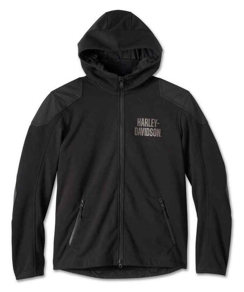 Harley-Davidson® Men's Willie G Skull Deflector Hooded Riding