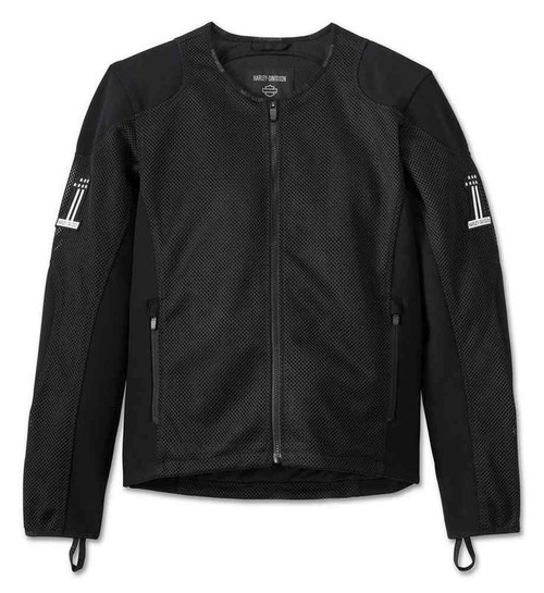 L メッシュバイクジャケット Harley-Davidson H-D(R) -ハーレーダビッドソン ソフトシェルメッシュジャケット TECH ジャケット・アウター